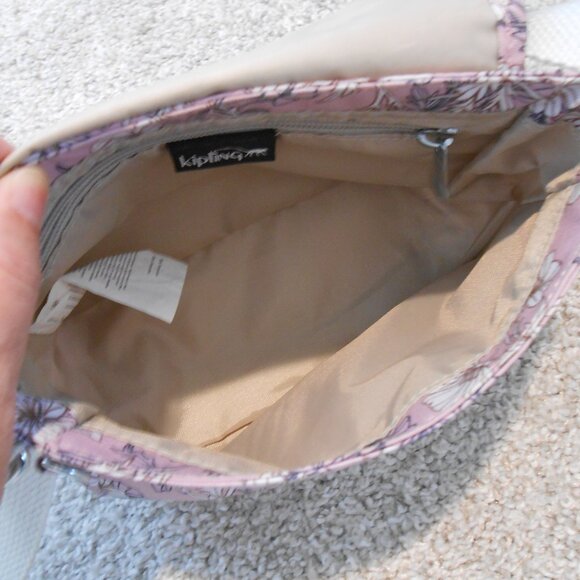 Kipling Sabian Mini bag Pristine Pink Poppy Crossbody Bag - Picture 13 of 16